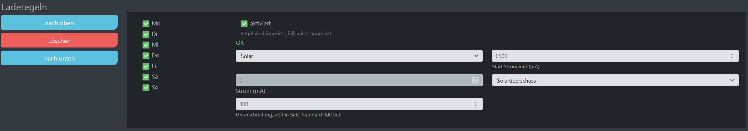 Img Screenshot cFos Charging Manager configuration