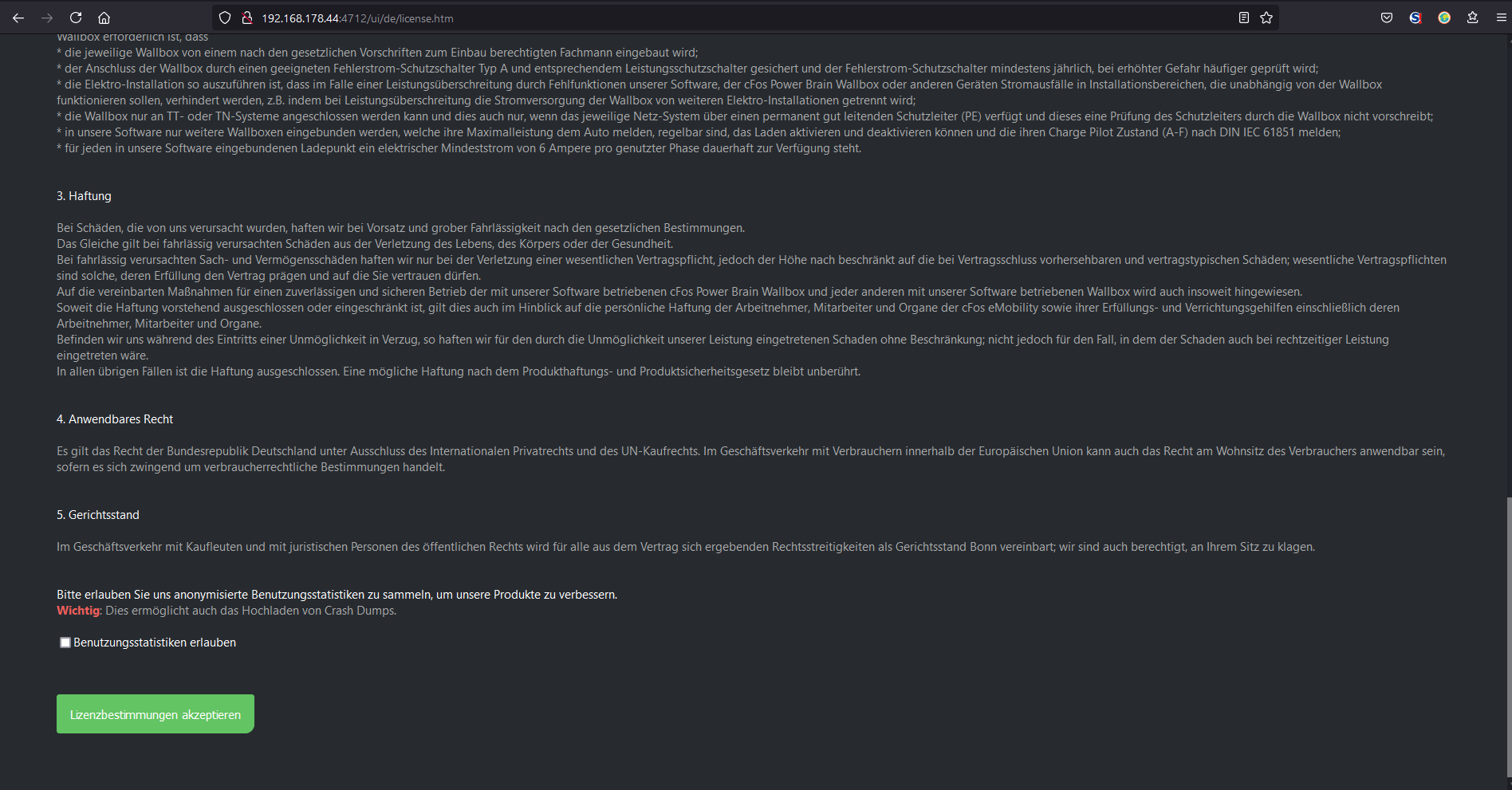 cFos Charging Manager + Raspberry Pi - #17